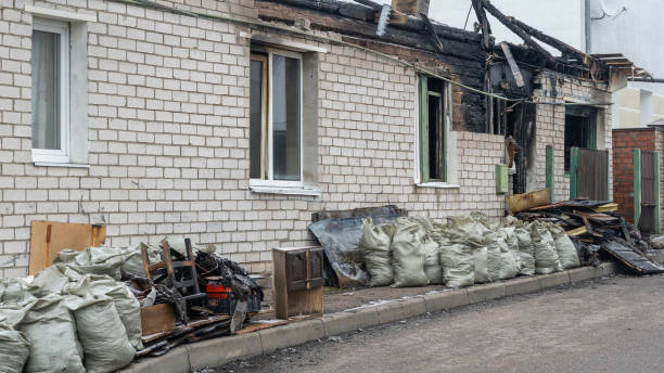 Professional Smoke Damage Removal technician working in Oreland, PA